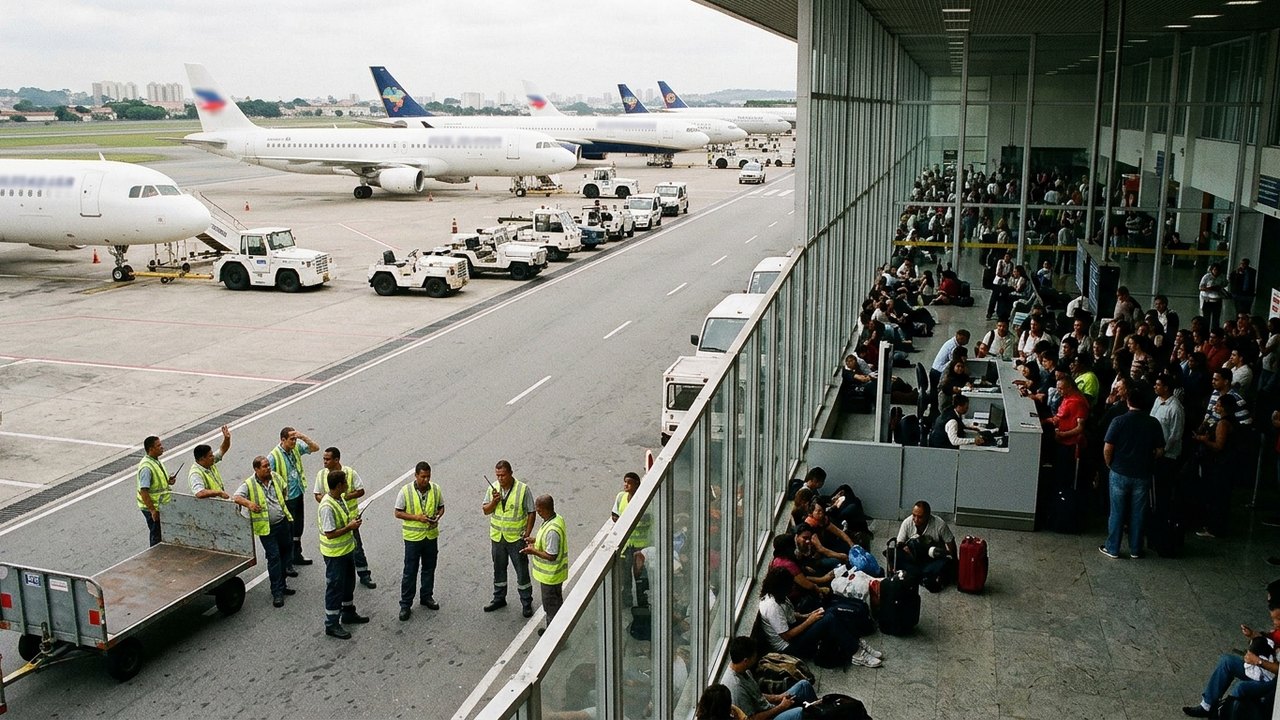 O que causou o apagão aéreo em São Paulo? Falha em sistema de comunicação afetou operações em Congonhas e Guarulhos