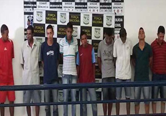 Dez acusados de homicídios são presos em Maceió