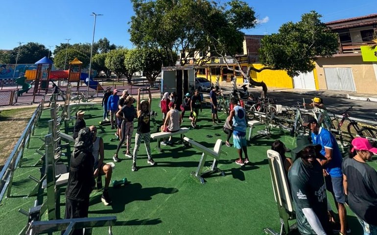 Academias do Povo ampliam atendimentos e atraem até turistas estrangeiros em Maceió