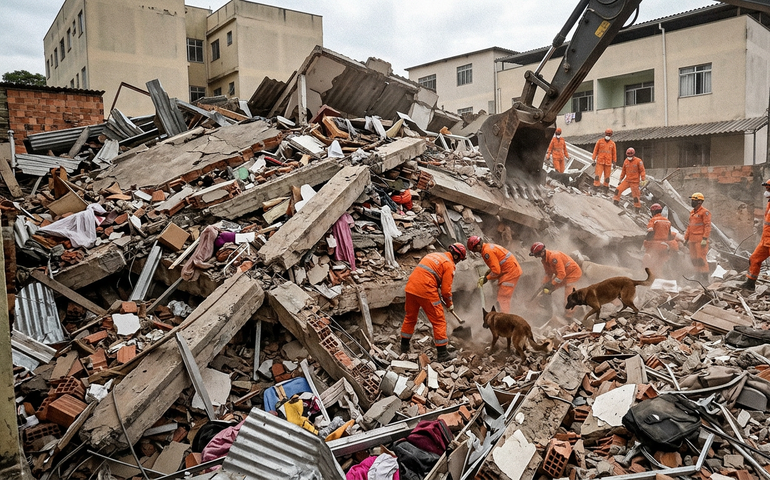 Número de mortos após desabamento em Belo Horizonte sobe para 11