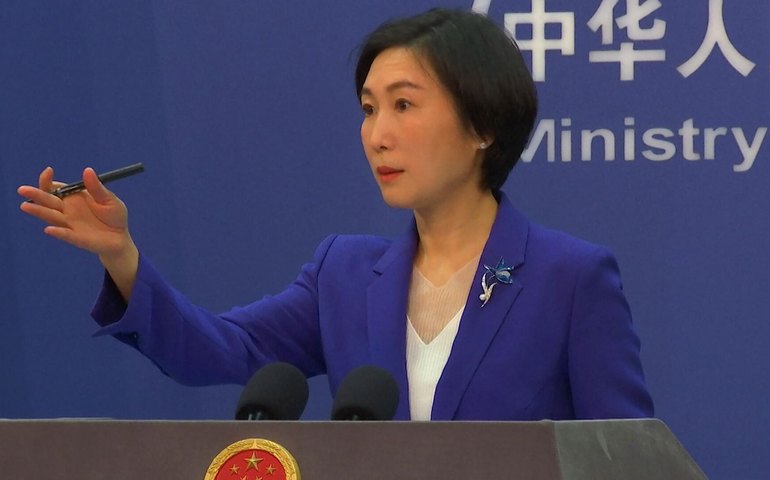 China diz ser contra sanções unilaterais da UE que não se respaldam no direito internacional