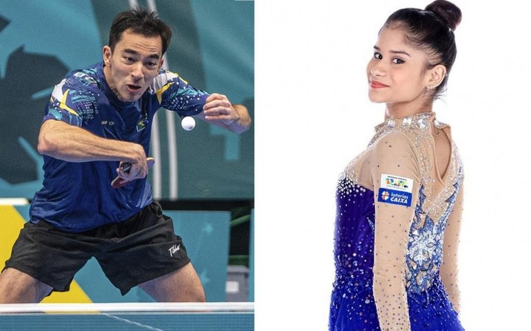 Calderano e Nicole Pircio serão porta-bandeiras no encerramento do Pan