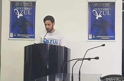 Secretaria Municipal de Saúde lança campanha Novembro Azul em Delmiro Gouveia