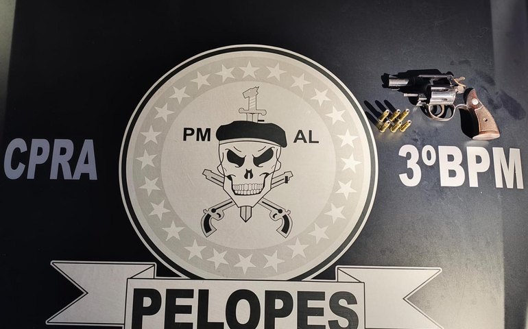 PM apreende três armas e prende suspeitos em operações no Agreste de Alagoas