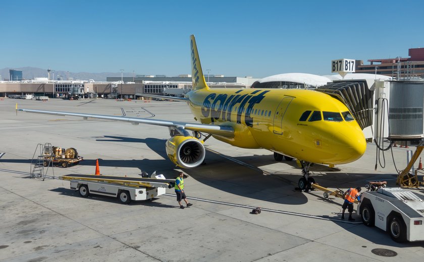 Spirit Airlines entra com pedido de falência pela segunda vez em menos de 1 ano