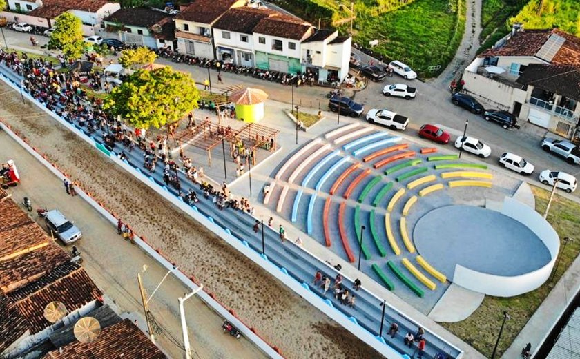 Viçosa tá ON: obras de revitalização da Praça da Cavalhada são inauguradas
