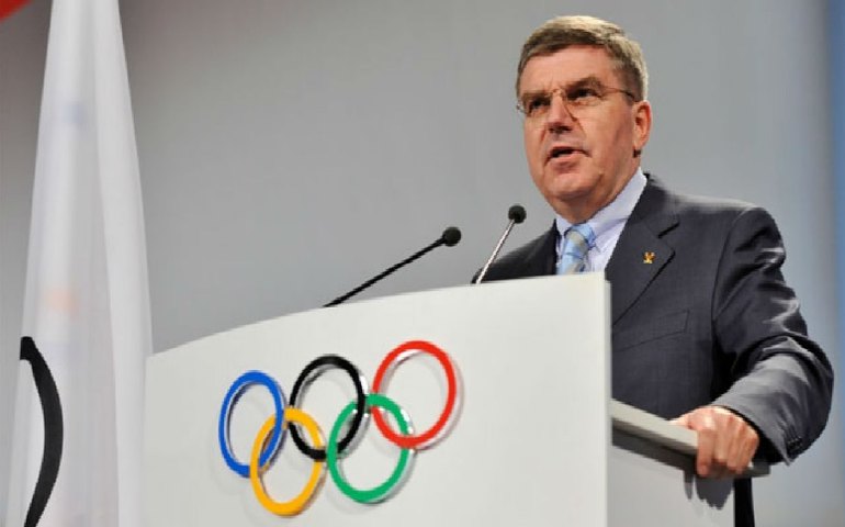 Bach rebate críticas por defender russos em Paris-2024: ‘Vamos unir as pessoas’