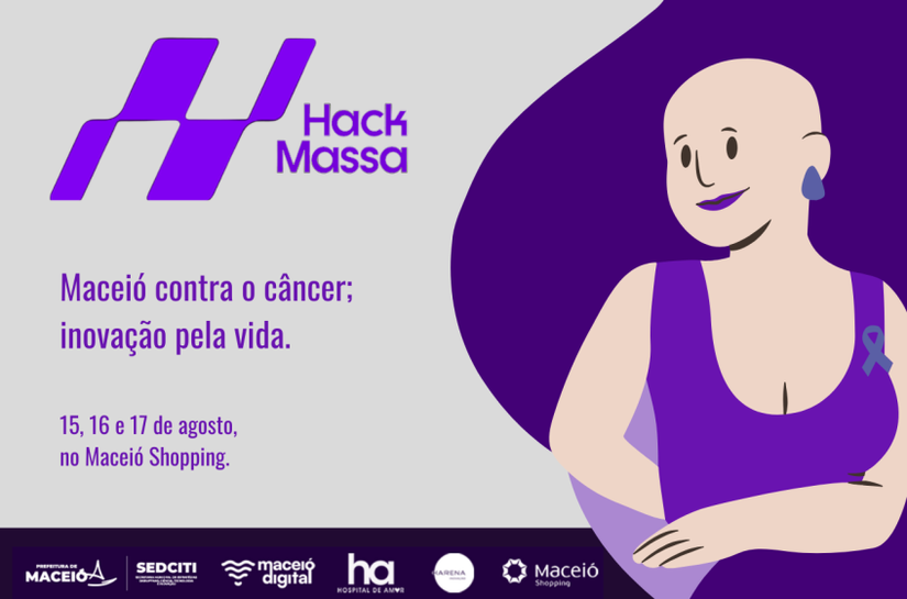 Hack Massa: maratona de inovação em Maceió vai buscar soluções contra o câncer