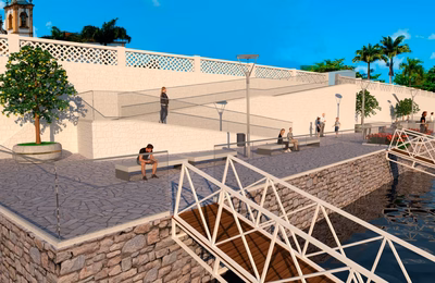 Prefeito Ronaldo Lopes apresenta mais uma obra do PAP: píer vai fortalecer turismo em Penedo