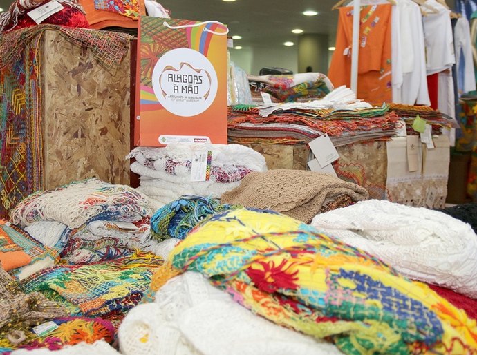 Artesanato alagoano é exposto durante Congresso de Trauma Ortopédico