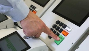 Urna eletrônica usada nas eleições brasileiras