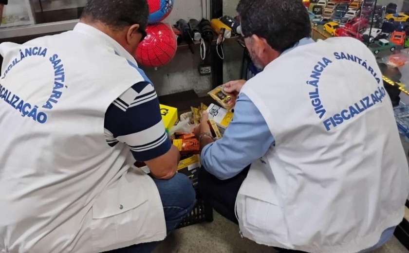 Vigilância Sanitária de Maceió integra operação conjunta que apreende 2 mil cigarros eletrônicos
