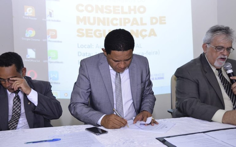 Prefeitura constitui Conselho Municipal de Segurança de Palmeira dos Índios