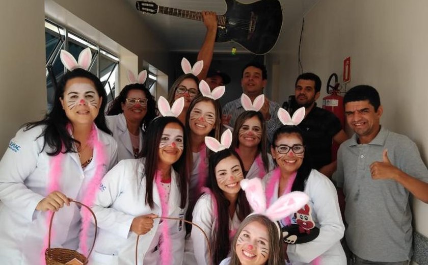 Páscoa é celebrada no Hospital Regional com música, emoção e reflexão