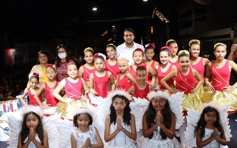 Com cine pipoca e personagens, Santana do Mundaú inicia campanha de vacinação infantil contra a Covid-19