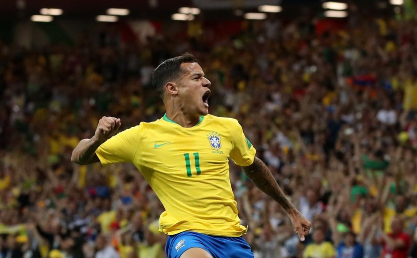 Sem Neymar, seleção brasileira aposta em Philippe Coutinho como referência