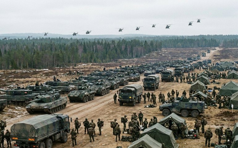 OTAN realiza 17 exercícios com mais de 124,5 mil efetivos perto da Rússia