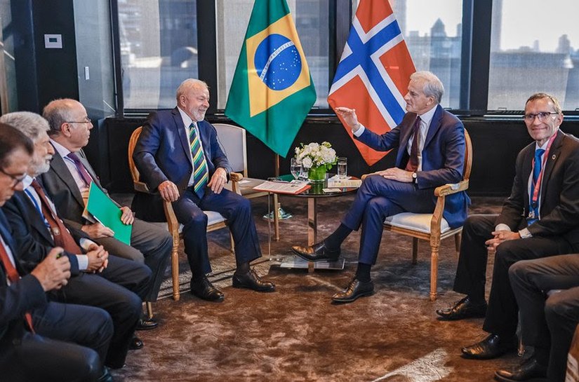 Lula se reúne com primeiro-ministro da Noruega em Nova York