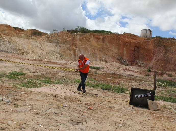 Defesa Civil toma medidas de segurança na área do antigo lixão de Arapiraca