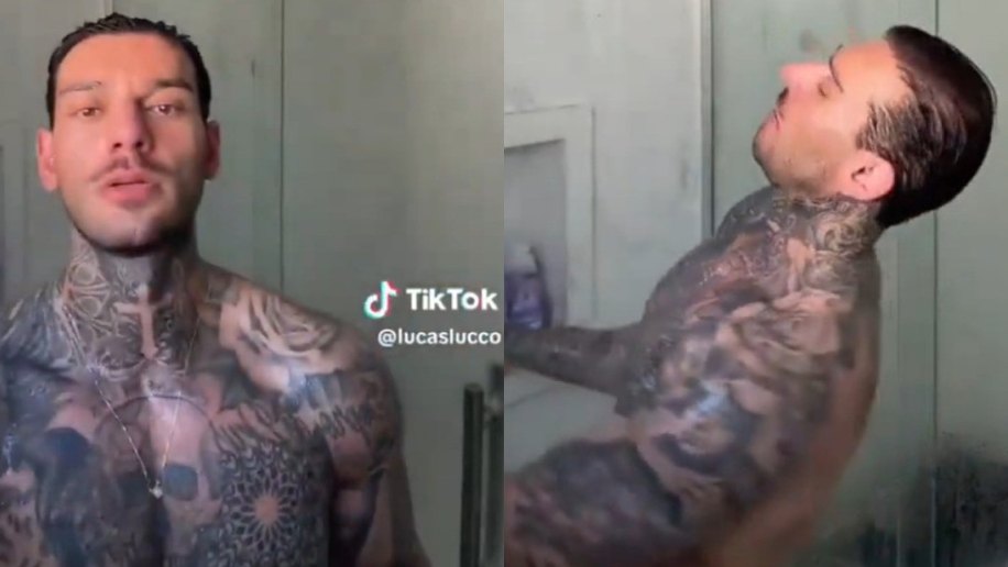 Lucas Lucco mostra partes íntimas (sem querer) nas redes