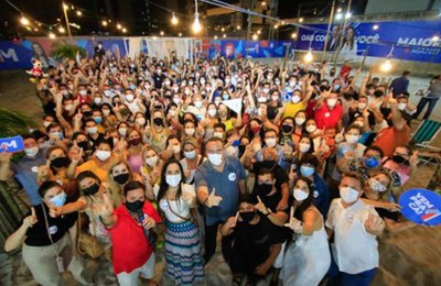 Maiorano e Manuela estão confiantes na campanha propositiva da Chapa 1 