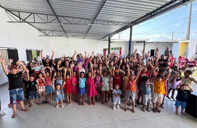 Assistência Social de Anadia promove grande festa em comemoração ao Dia das Crianças