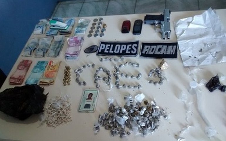 PM prende um dos traficantes mais perigosos de Penedo