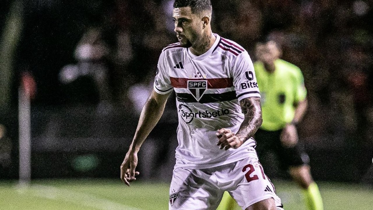 São Paulo oficializa ampliação de contrato de Weliington Rato até o final de 2026