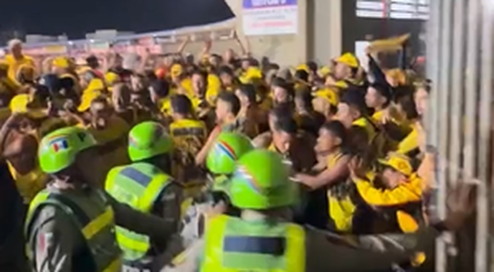 Torcida do Sport invadiu estádio Rei Pelé sem revista antes de jogo contra o CRB