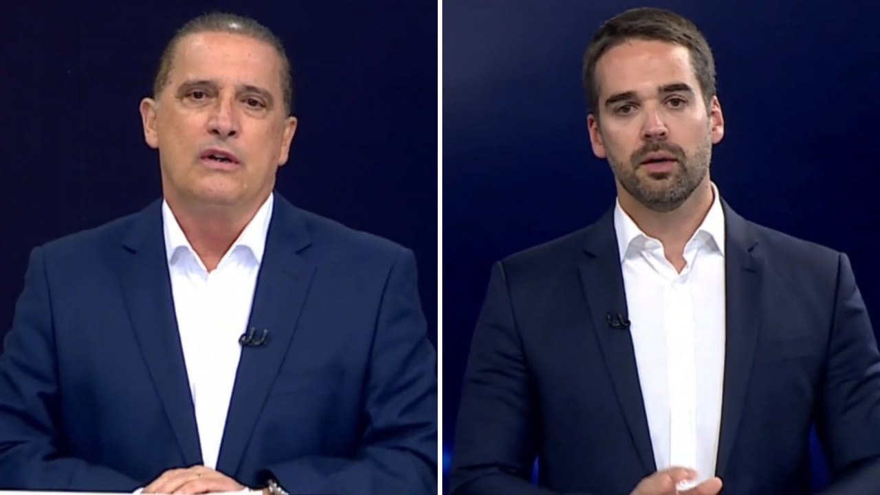 Após debate tenso, Onyx se recusa a cumprimentar Eduardo Leite