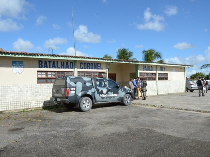 Reeducandos iniciam trabalhos no 5º Batalhão da Polícia Militar