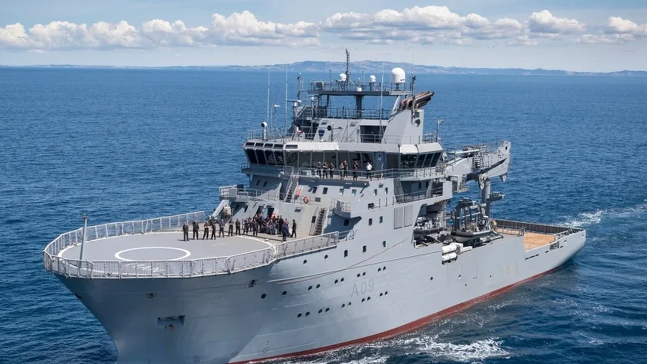 Navio da Nova Zelândia afunda na Oceania com dezenas de pessoas a bordo
