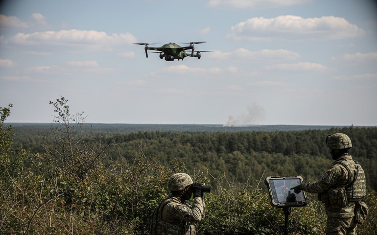 Militares russos eliminam observador de artilharia ucraniano na RPD
