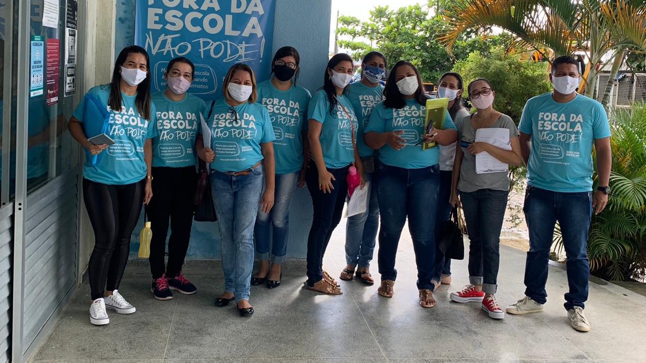 Educação de Branquinha realiza busca ativa de estudantes