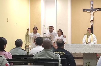 Batalhão de Trânsito da PM realiza missa em memória às vítimas de acidentes
