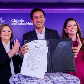 'Vamos construir a maior rede de proteção à mulher em Alagoas', diz prefeito Rodrigo Cunha ao lançar o Programa Olhar que Protege