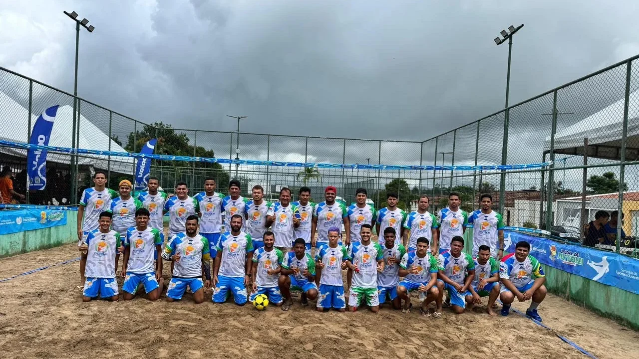 Prefeitura de Branquinha realiza 2ª edição da Copa de Futevôlei