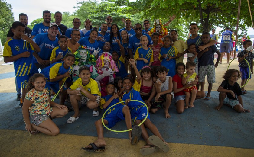 Prefeitura de Maceió promove diversão em família no Vergel do Lago