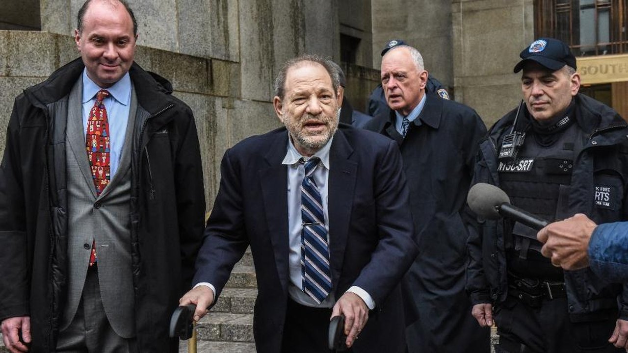 EUA anulam condenações de Harvey Weinstein