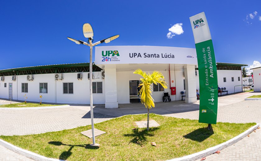 UPA Santa Lúcia beneficia milhares de moradores da parte alta de Maceió