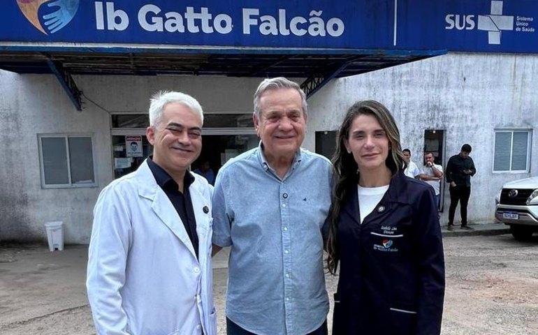Vice-governador Ronaldo Lessa visita Hospital Dr. Ib Gatto Falcão e conhece Sala Lilás