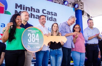 Paulo Dantas, Lula e Renan Filho entregam 384 moradias do programa Minha Casa, Minha Vida