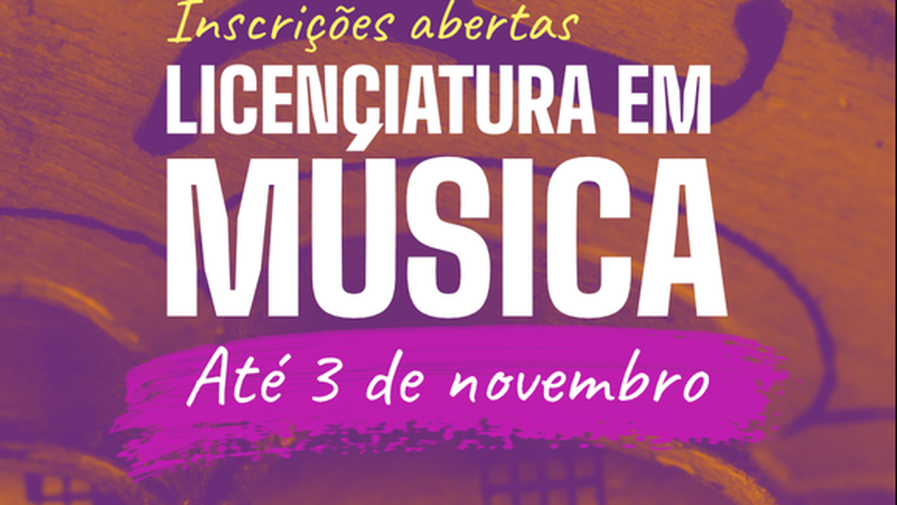 Ufal abre seleção para nova turma do curso de licenciatura em Música