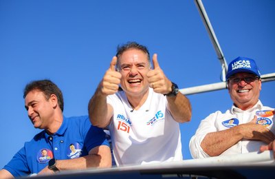 Renan Filho abre campanha em Arapiraca: "É hora de um novo salto para o futuro"