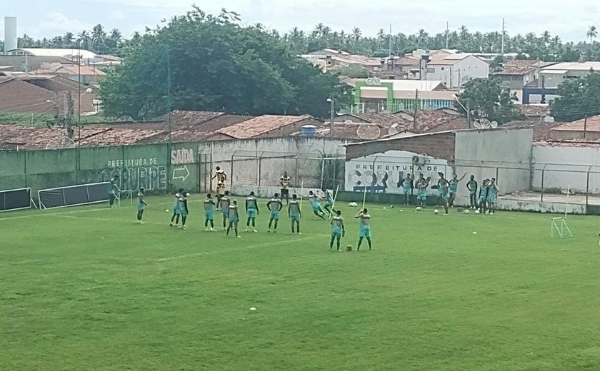 Técnico do Coruripe está com o time pronto para conquistar a primeira vitória em jogos oficiais na temporada