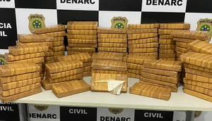 Homem é preso com mais de 120kg de cocaína na Grande Aracaju / Foto: Foto: Polícia Civil/SE
