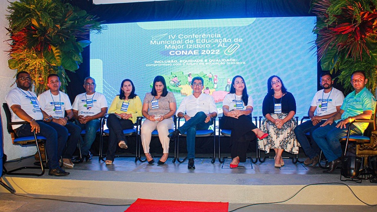Conferência Municipal de Educação discute estratégias pedagógicas para educação pública de Major Izidoro