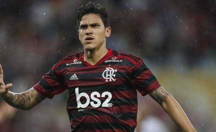 Pedro fez sua estreia com a camisa do Flamengo