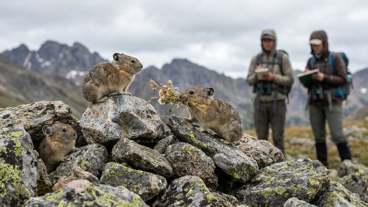 Comportamento curioso de pikas intriga cientistas