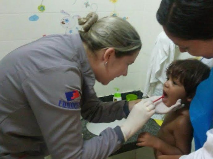 Ação de Higiene Bucal ocorre em creche de São Miguel dos Campos